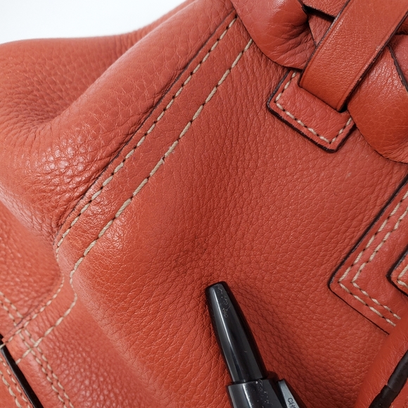 COACH Braided Coral Satchal Bag - Picture 4 of 16